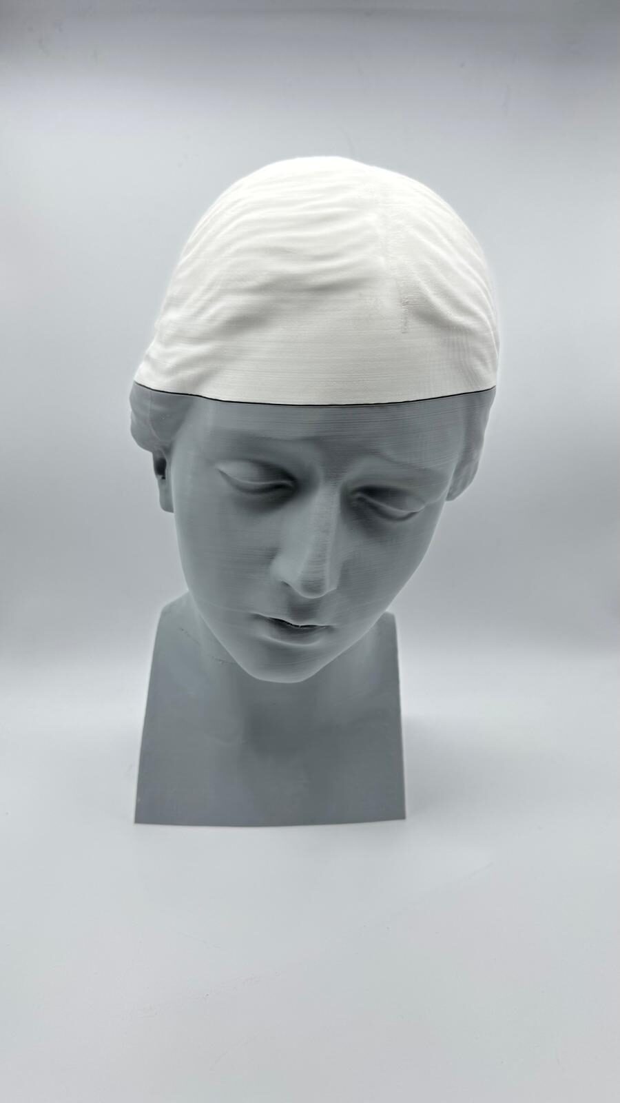 Impresión 3D de busto femenino – Referencia para escultura tradicional