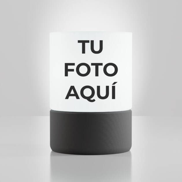 Lámpara Personalizada - Gris Ceniza
