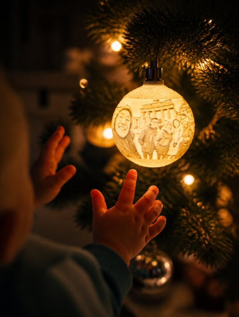 Bola de Navidad personalizada impresa en 3D