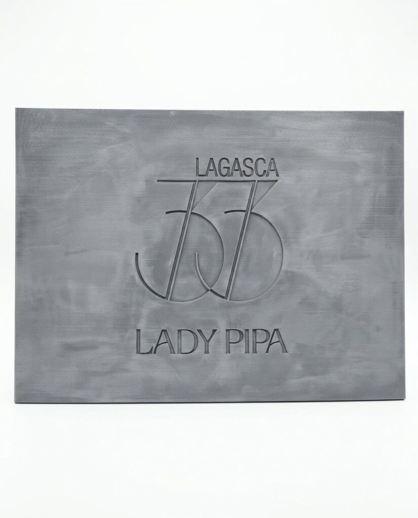 Decoración impresa en 3D para la tienda Lady Pipa en Lagasca 55