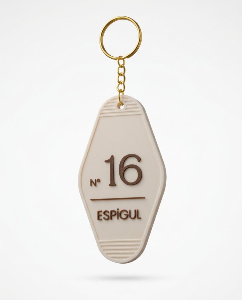 Llaveros numerados de Espigul