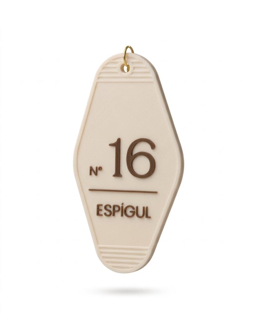 Llaveros numerados de Espigul