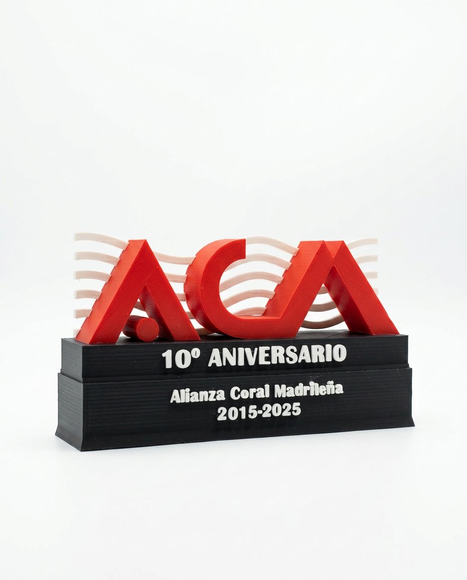 Trofeo de 10.º aniversario de Alianza Coral